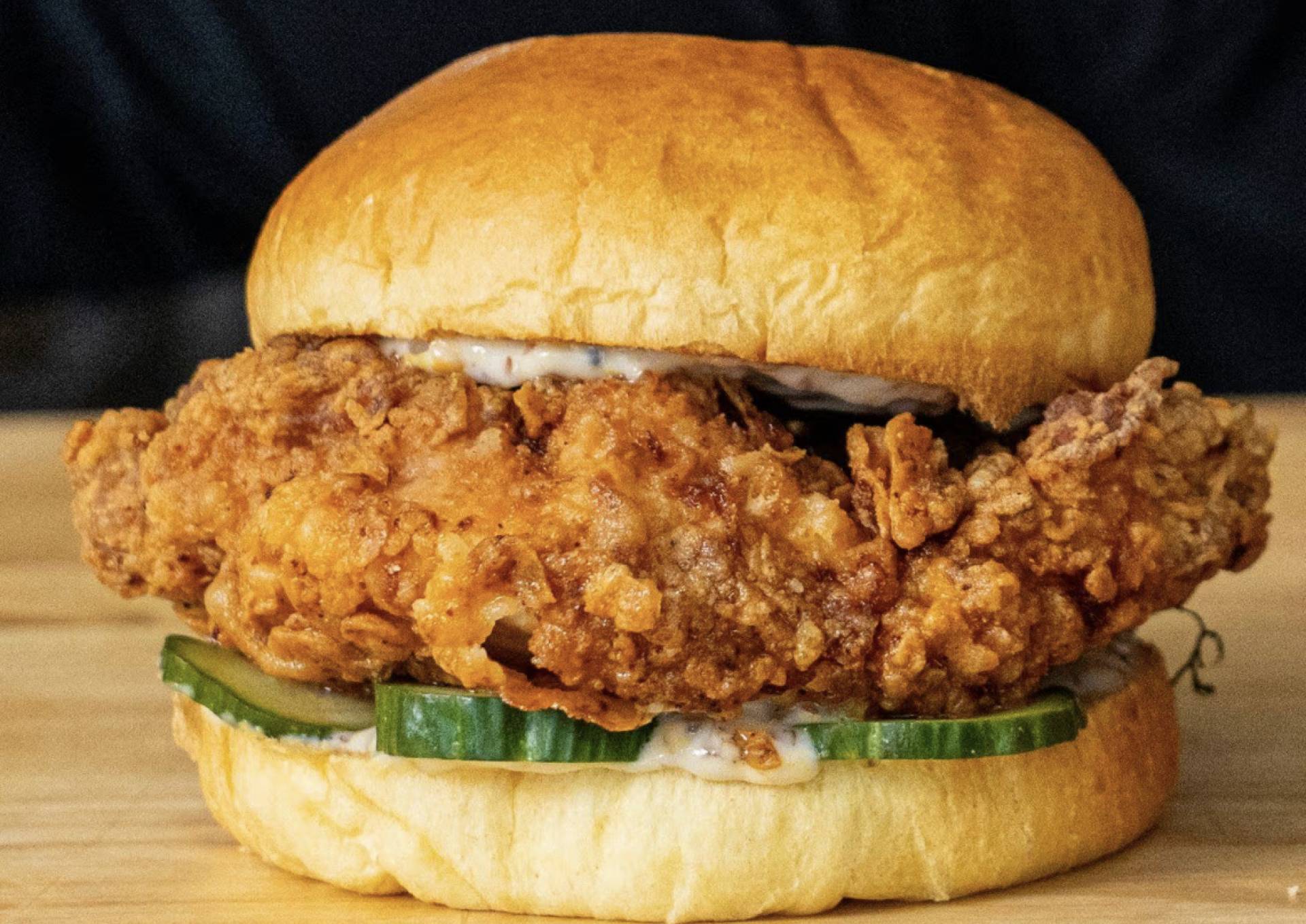Crispy Southern-Fried Chicken Sandwich
