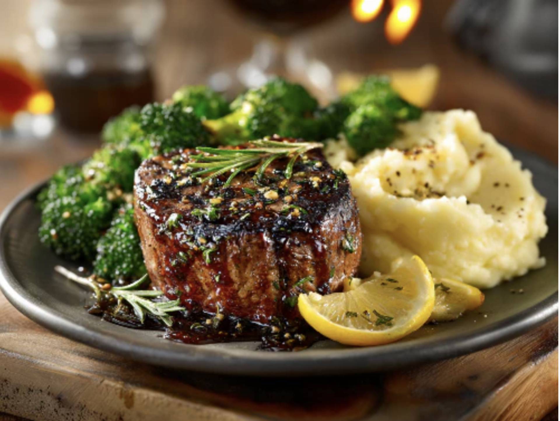 Cast Iron Seared Filet Mignon