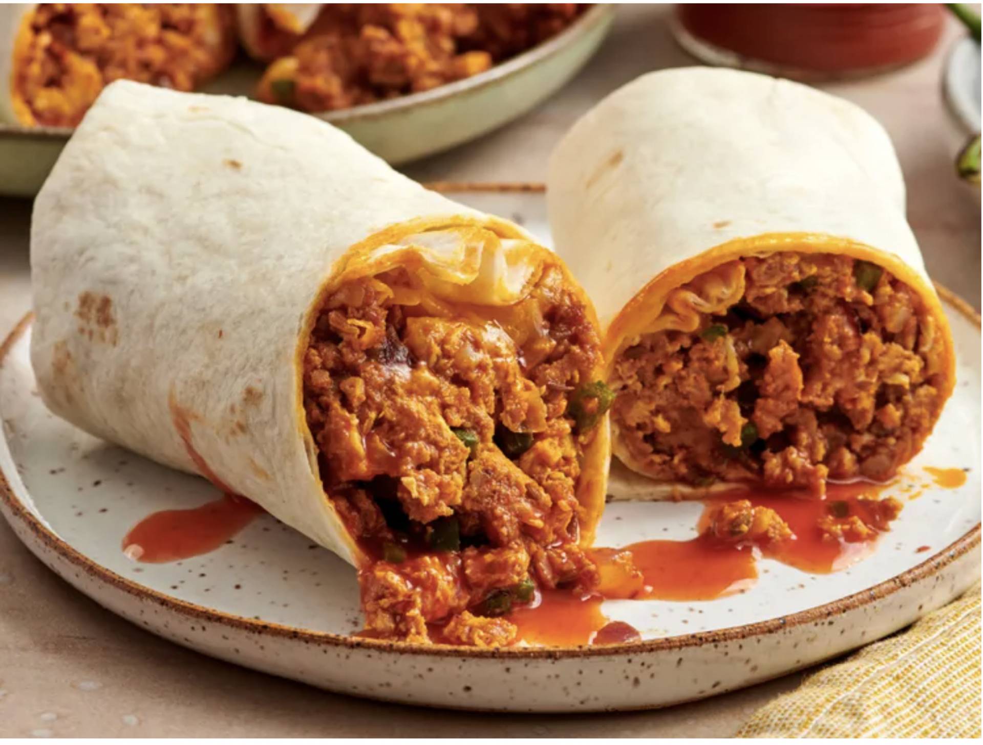 Chicken Chorizo Breakfast Burrito